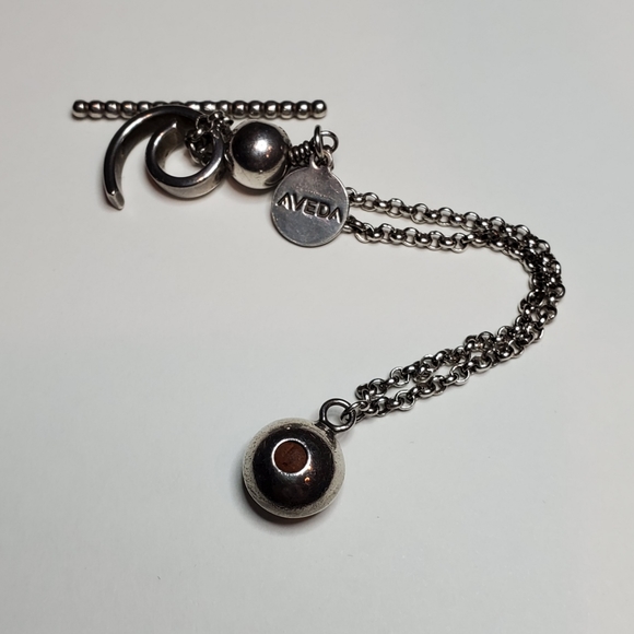 Vintage Aveda Sterling Essential Oil Bracelet - Picture 2 of 6